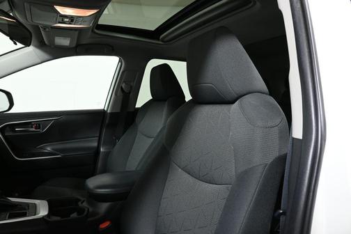 Super White 2021 Toyota RAV4 XLE