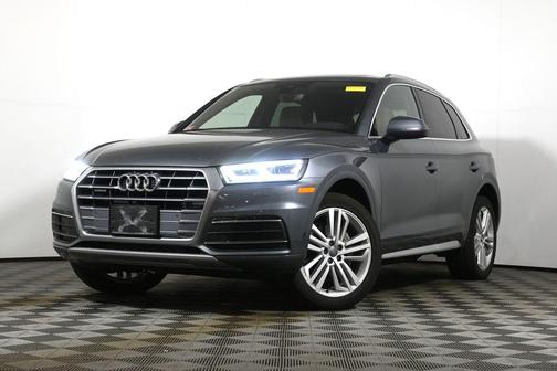 Monsoon Gray Metallic 2020 Audi Q5 45 Premium Plus