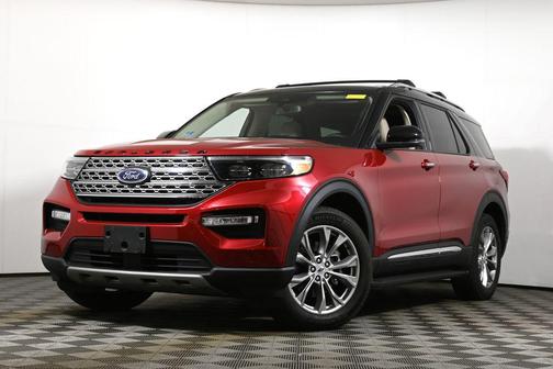 RAPID RED MET TINTED CC 2023 Ford Explorer Limited