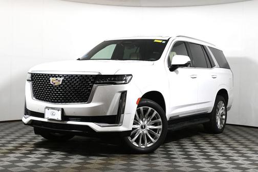 Crystal White Tricoat 2023 Cadillac Escalade Premium Luxury