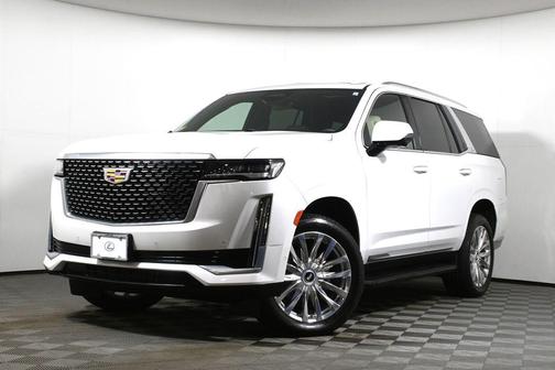 Crystal White Tricoat 2023 Cadillac Escalade Premium Luxury