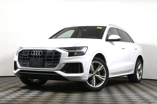 White 2019 Audi Q8 3.0T Premium Plus