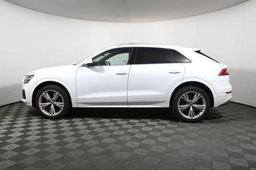 White 2019 Audi Q8 3.0T Premium Plus