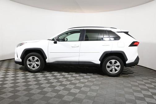 Super White 2021 Toyota RAV4 LE