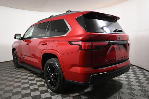 Supersonic Red 2025 Toyota Sequoia SR5