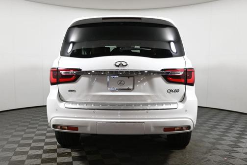 Moonstone White 2023 INFINITI QX80 SENSORY AWD