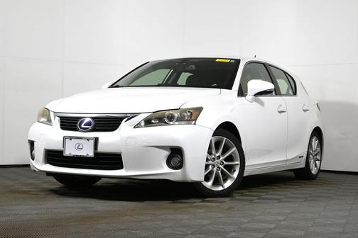 Starfire Pearl 2012 Lexus CT 200h Premium
