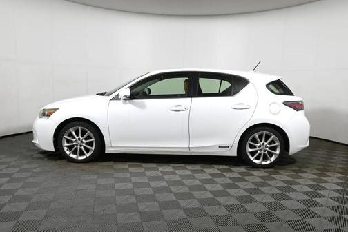 Starfire Pearl 2012 Lexus CT 200h Premium