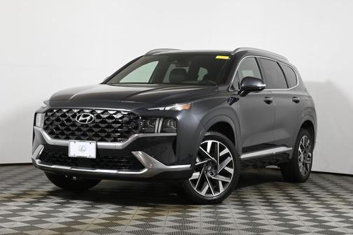 Portofino Gray 2022 Hyundai SANTA FE Calligraphy