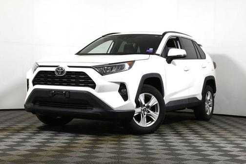 Super White 2021 Toyota RAV4 XLE