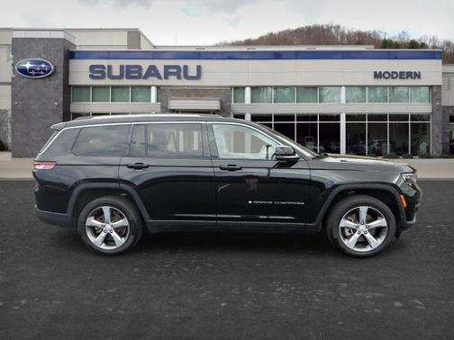 Diamond Black Crystal Pearlcoat 2021 Jeep Grand Cherokee L Limited