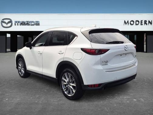 Snowflake White Pearl Mica 2021 Mazda CX-5 Grand Touring Reserve