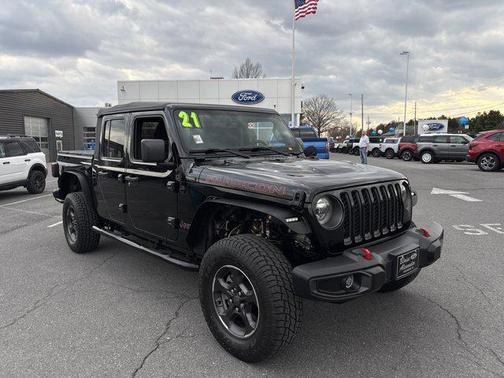 Black Clearcoat 2022 Jeep Gladiator Rubicon