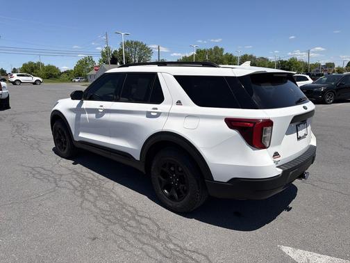 Star White Metallic Tri-Coat 2023 Ford Explorer Timberline