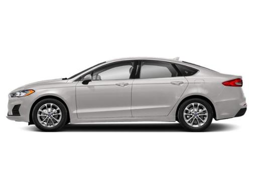 White Platinum Metallic Tri-Coat 2020 Ford Fusion SE