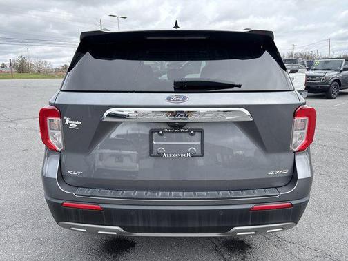 Carbonized Gray Metallic 2022 Ford Explorer XLT