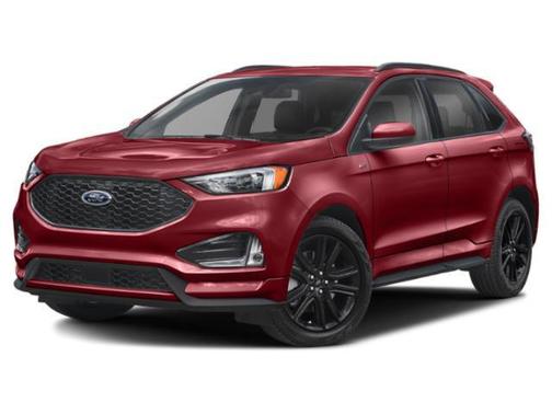 Rapid Red Metallic Tinted Clearcoat 2024 Ford Edge ST Line