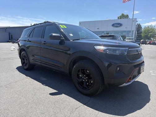 Agate Black Metallic 2023 Ford Explorer Timberline