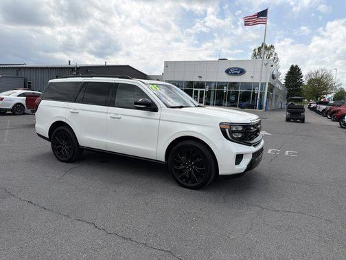White Metallic 2025 Ford Expedition Platinum
