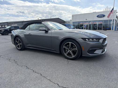 Carbonized Gray Metallic 2025 Ford Mustang EcoBoost Premium