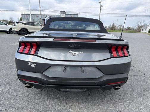 Carbonized Gray Metallic 2025 Ford Mustang EcoBoost Premium