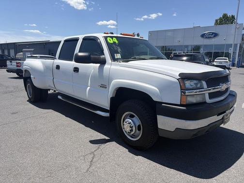 Summit White 2004 Chevrolet Silverado 3500 LT Crew Cab