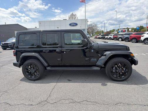 Black Clearcoat 2025 Jeep Wrangler 4xe Sahara