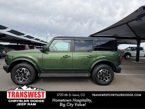 Green Metallic 2025 Ford Bronco Outer Banks