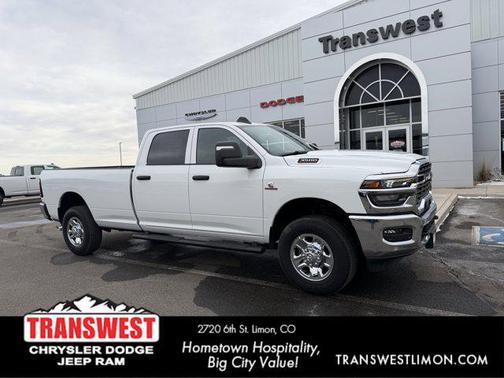 Bright White Clearcoat 2026 RAM 3500 Tradesman