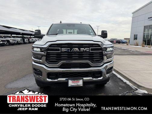 Bright White Clearcoat 2026 RAM 3500 Tradesman