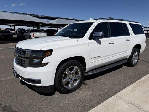 Summit White 2016 Chevrolet Suburban LTZ