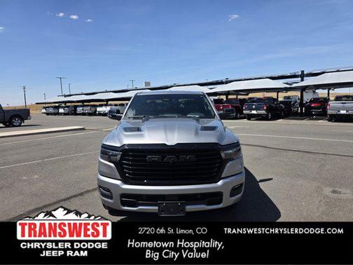 Billet Silver Metallic Clearcoat 2025 RAM 1500 Laramie