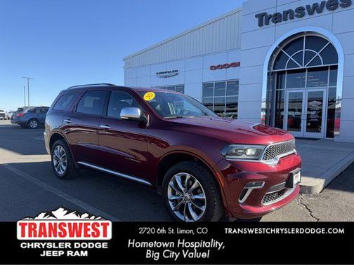 Octane Red Pearlcoat 2023 Dodge Durango Citadel AWD