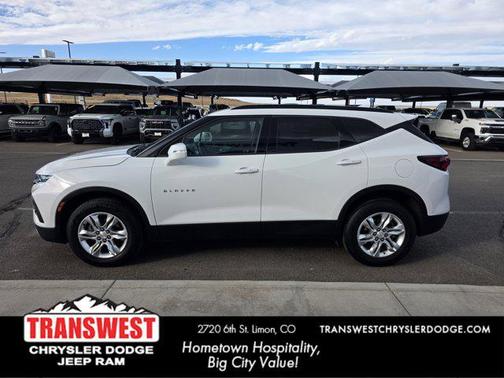Summit White 2020 Chevrolet Blazer 2LT