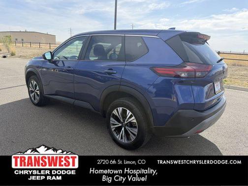 Caspian Blue Metallic 2023 Nissan Rogue SV