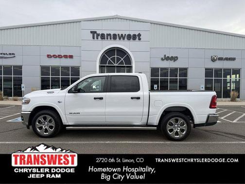 Bright White Clearcoat 2026 RAM 1500 Big Horn/Lone Star