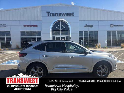 Silver Metallic 2024 Ford Escape ST-Line