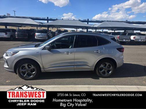 Silver Metallic 2024 Ford Escape ST-Line