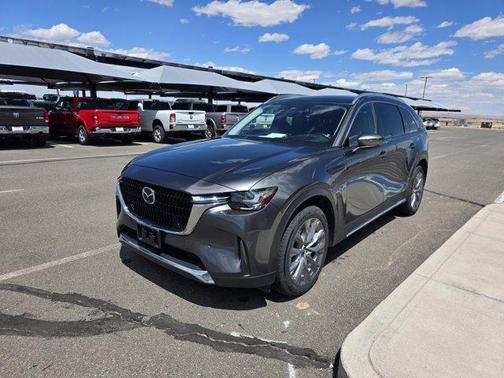 Machine Gray Metallic 2024 Mazda CX-90 3.3 Turbo Premium