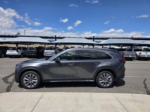 Machine Gray Metallic 2024 Mazda CX-90 3.3 Turbo Premium