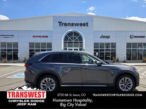 Machine Gray Metallic 2024 Mazda CX-90 3.3 Turbo Premium
