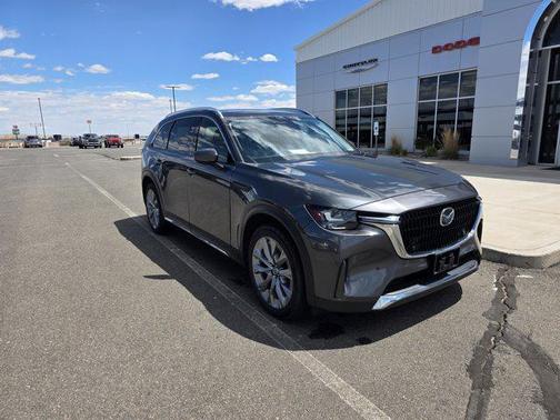 Machine Gray Metallic 2024 Mazda CX-90 3.3 Turbo Premium