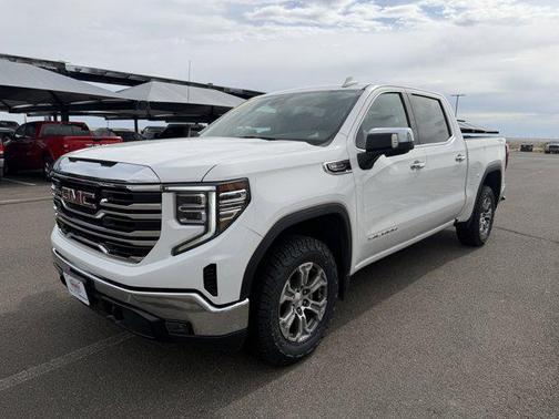 Summit White 2025 GMC Sierra 1500 SLT
