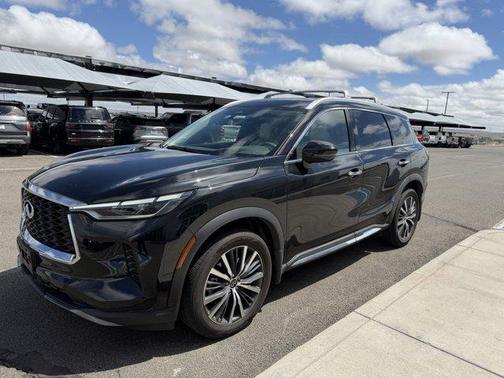 Mineral Black 2025 INFINITI QX60 SENSORY