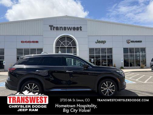 Mineral Black 2025 INFINITI QX60 SENSORY