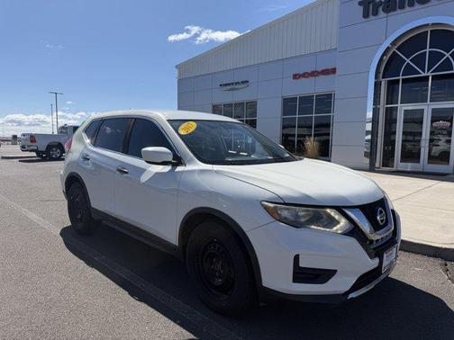 Glacier White 2017 Nissan Rogue S