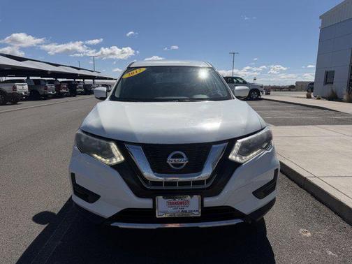 Glacier White 2017 Nissan Rogue S
