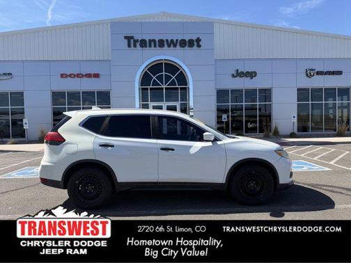 Glacier White 2017 Nissan Rogue S