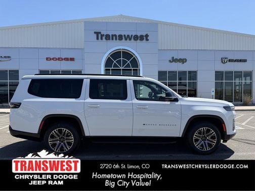 Bright White Clearcoat 2026 Jeep Grand Wagoneer L 4x4