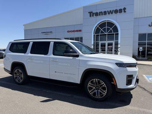 Bright White Clearcoat 2026 Jeep Grand Wagoneer L 4x4